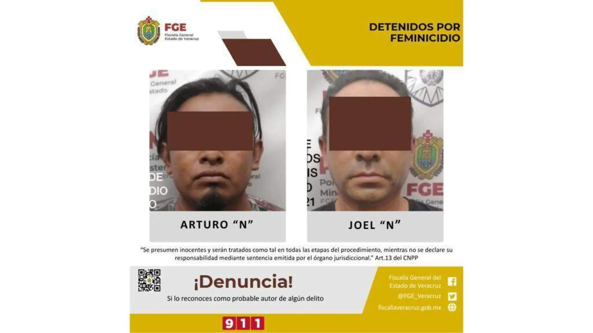 Caen dos acusados de matar a mujer